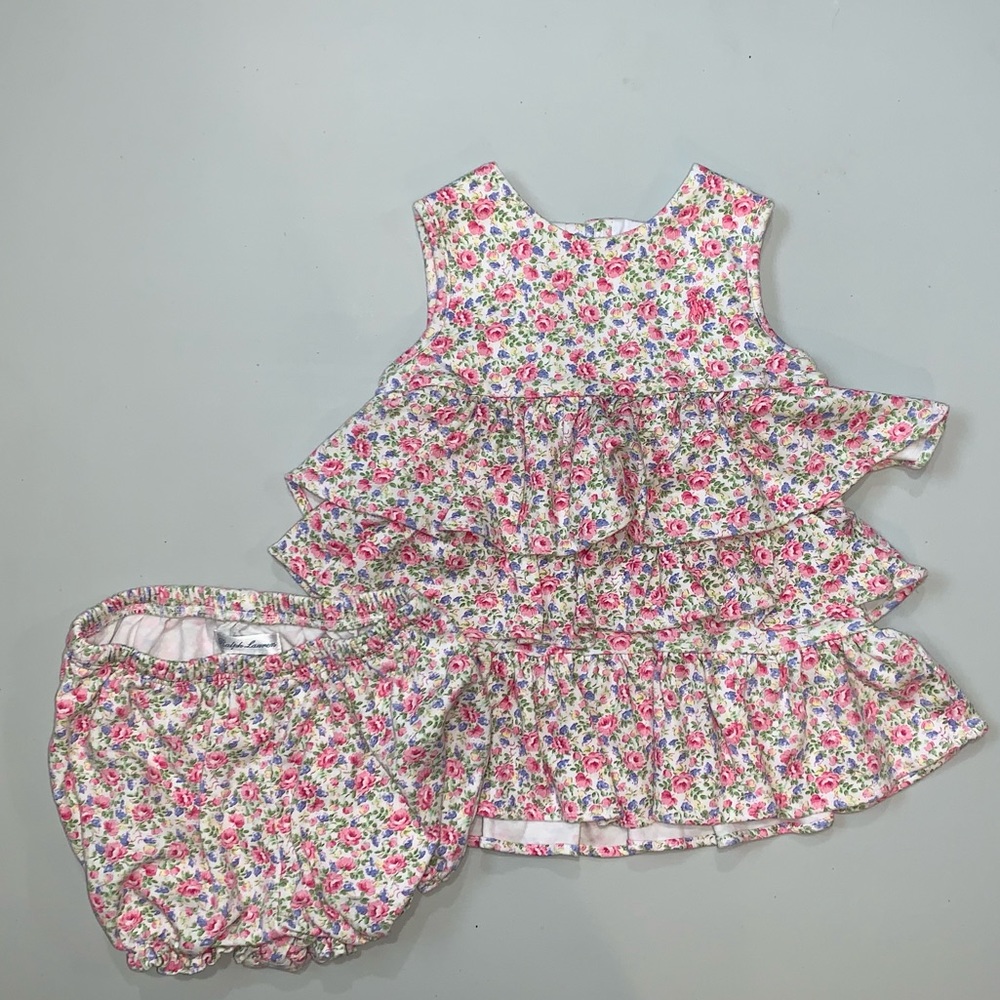 Ralph Lauren toddler girls floral set